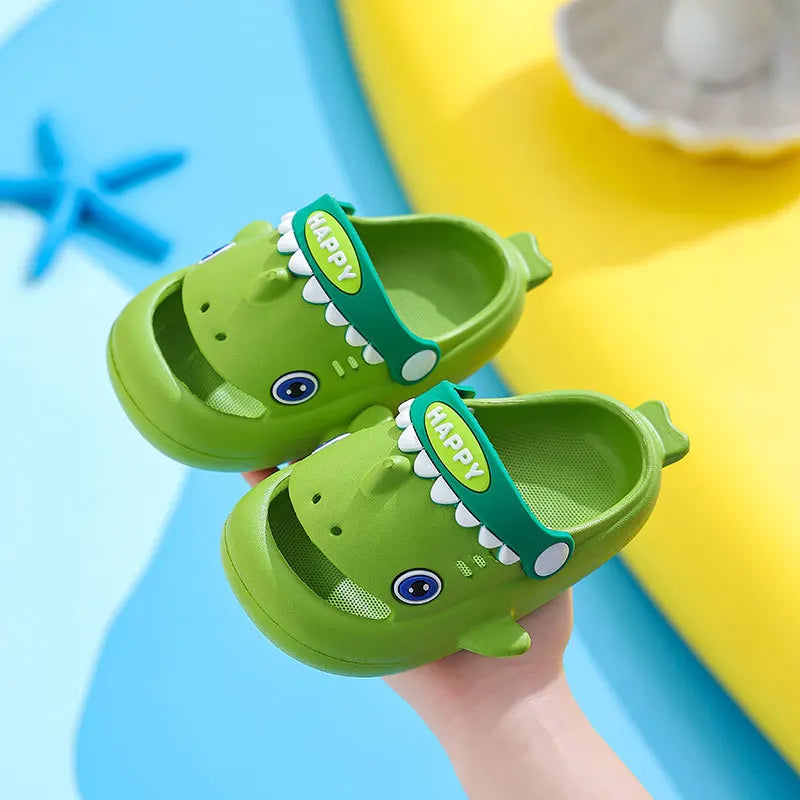 Happy Shark Rubber Non-slip Slippers for Children Multivariant-5