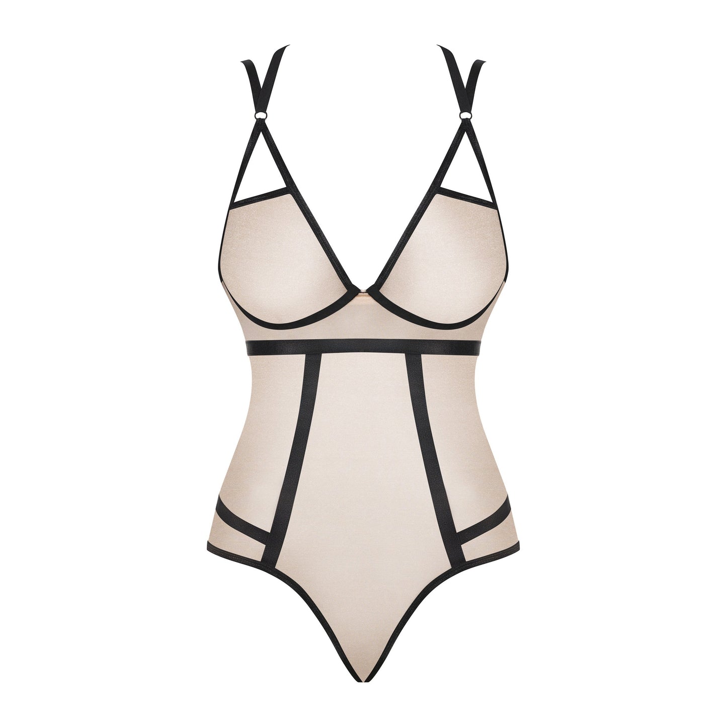Transparent Teddy Obsessive Nudelia-4