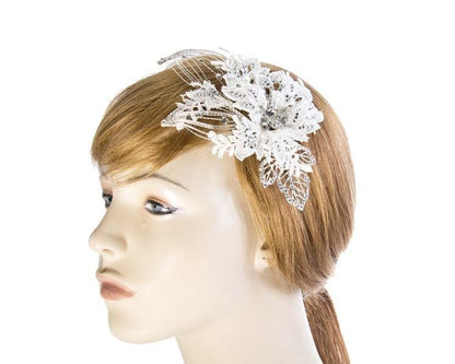 Sparkling bridal headpiece-0