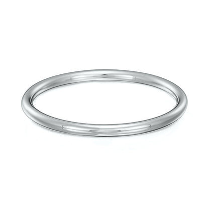 Heavy 925 Sterling Silver Plated Classic Solid Golf Bangle-1
