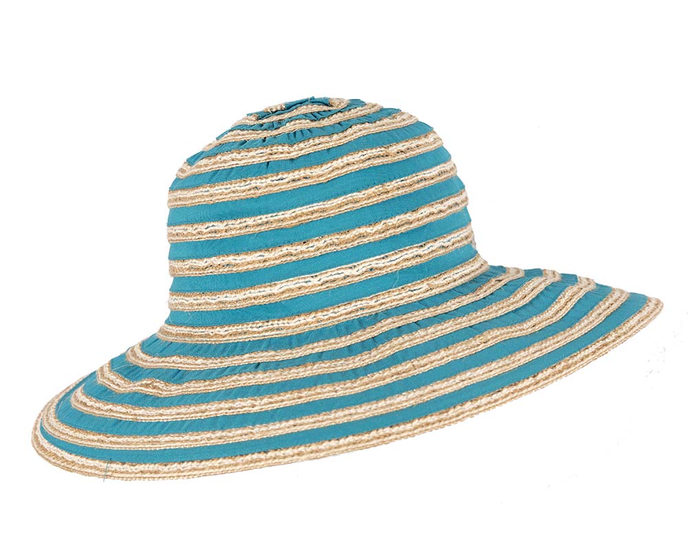 Wide brim summer beach sun hat