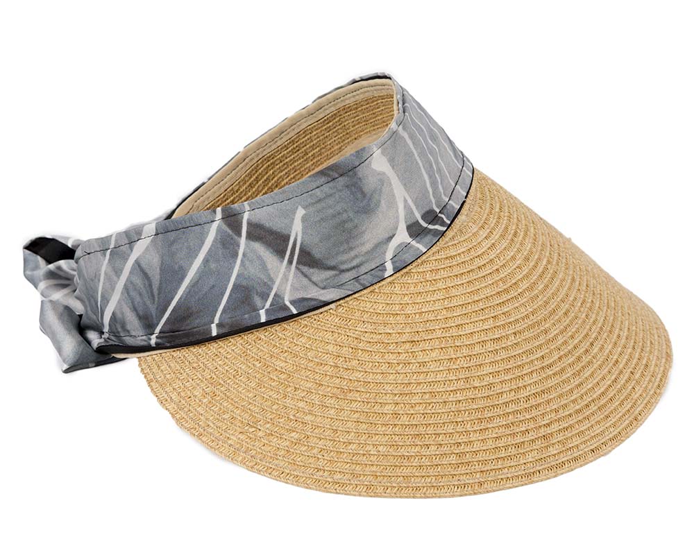 Straw visor sun hat