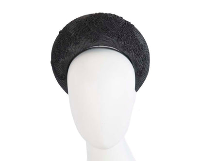 Exclusive black headband by Cupids Millinery