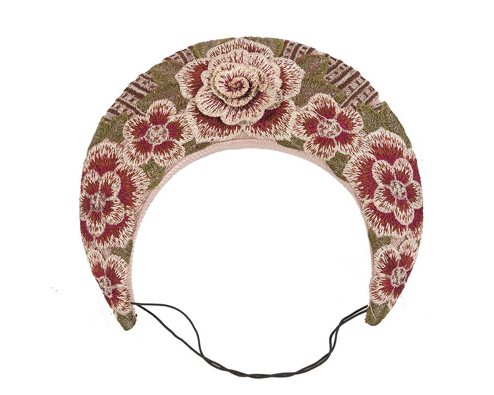 Exclusive nude headband by Cupids Millinery