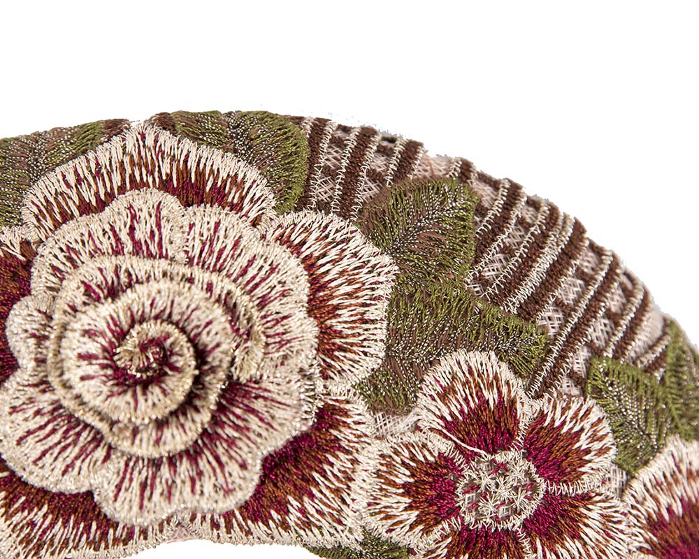 Exclusive nude headband by Cupids Millinery