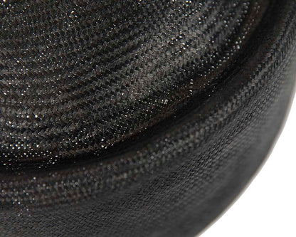 Black Jackie Onassis beret hat by Cupids Millinery-3