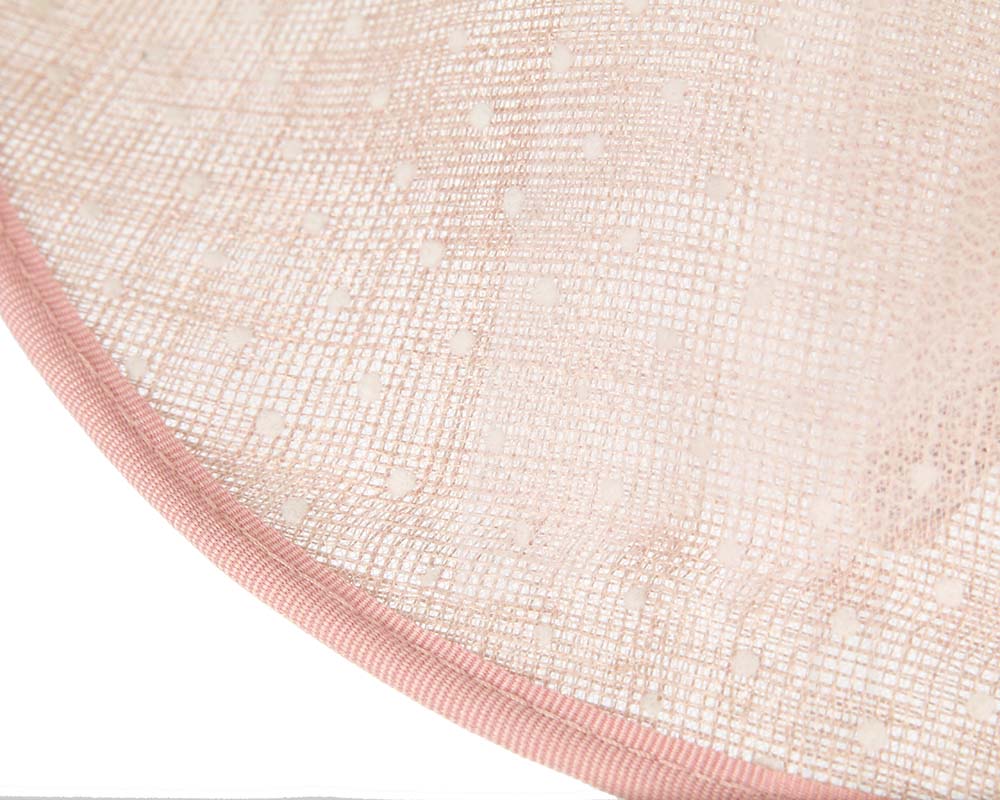 Large pink plate hatinator by Cupids Millinery Melbourne-3