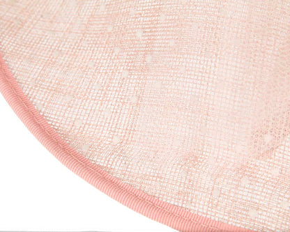 Large pink plate hatinator by Cupids Millinery Melbourne-3