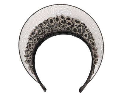 Bespoke headband by Cupids Millinery Melbourne