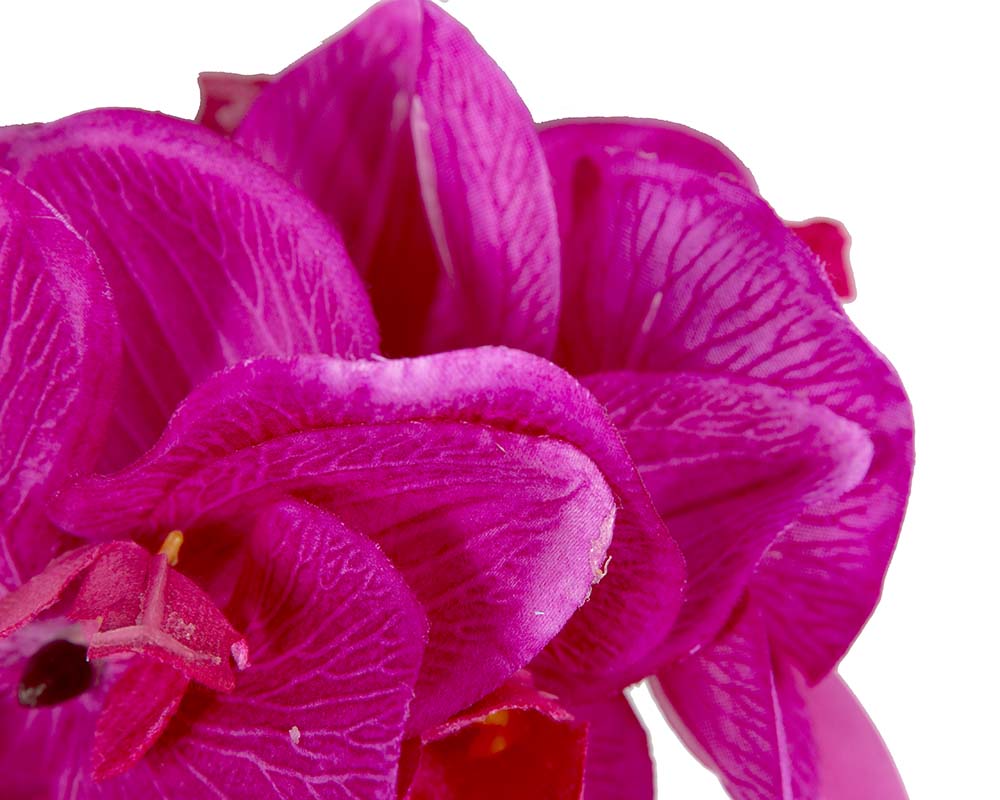 Bespoke fuchsia orchid flower headband by Fillies Collection CU391