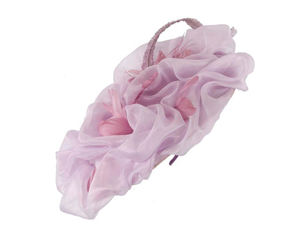 Exclusive lilac hat by Cupids Millinery Melbourne-1