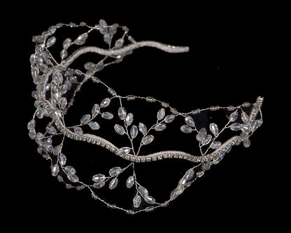 Exclusive white headband fascinator by Cupids Millinery-1