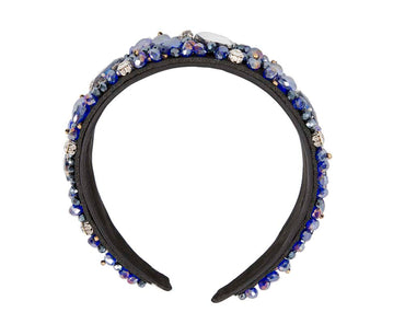 Crystal covered fascinator headband by Cupids Millinery