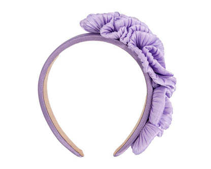 Lilac fascinator headband-3