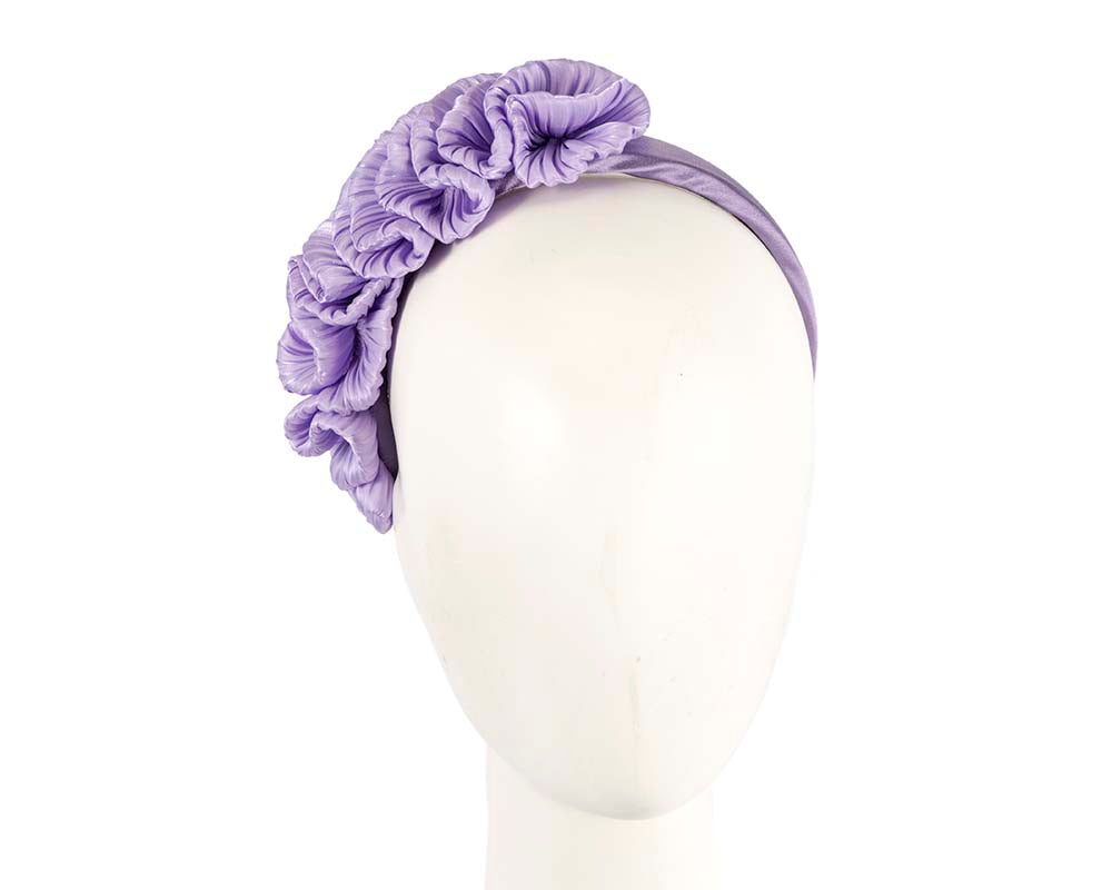 Lilac fascinator headband-0