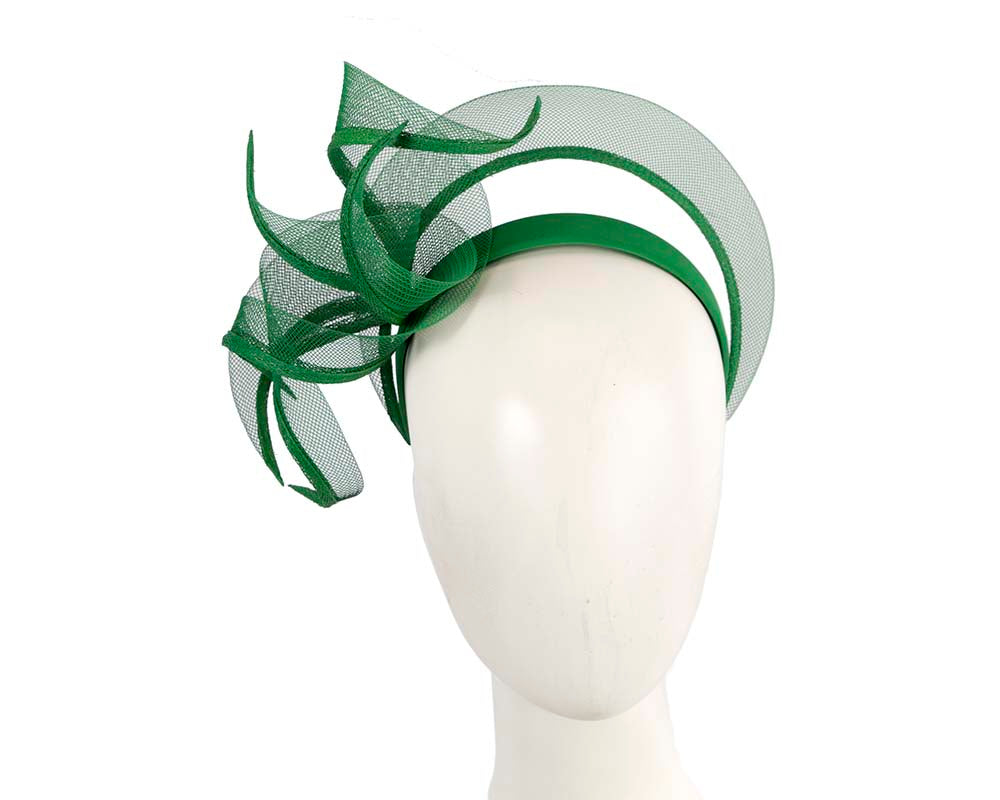 Exclusive green fascinator by Cupids Millinery-0
