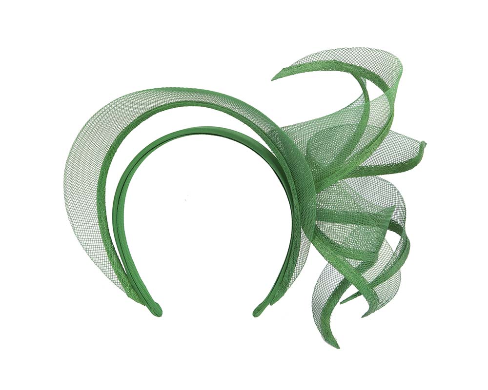 Exclusive green fascinator by Cupids Millinery-3