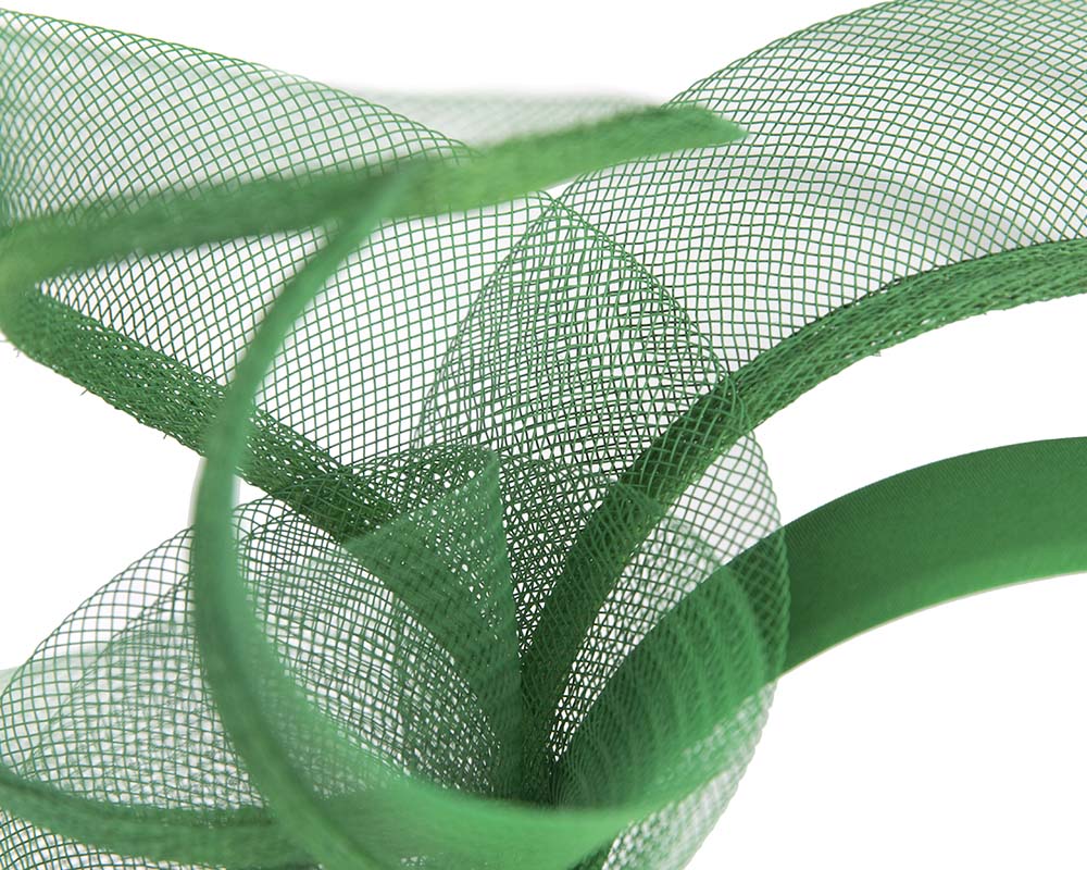 Exclusive green fascinator by Cupids Millinery-2