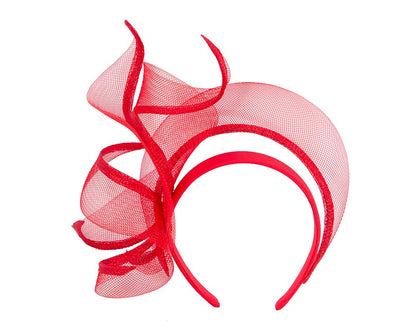 Exclusive red fascinator by Cupids Millinery-1