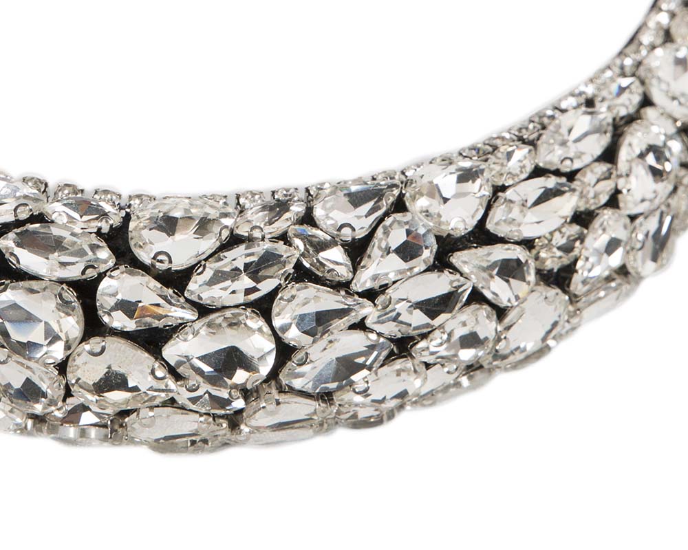 White crystal headband by Cupids Millinery-2