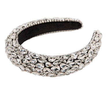 White crystal headband by Cupids Millinery-1