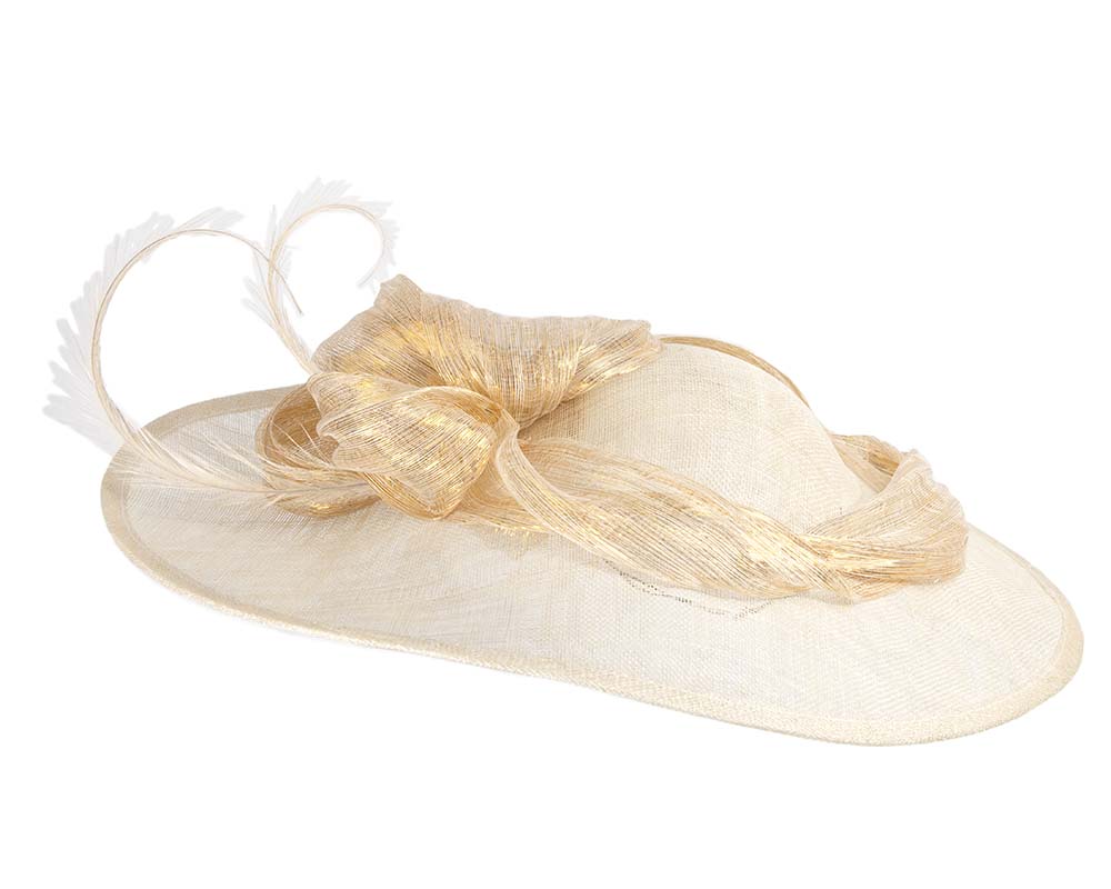 Exclusive large sinamay hat by Cupids Millinery-1