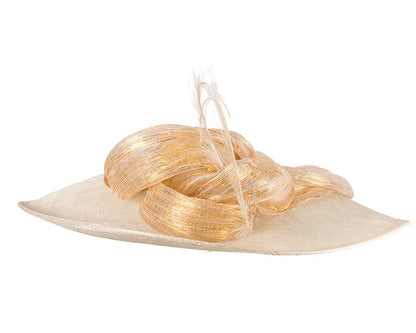Exclusive large sinamay hat by Cupids Millinery-5