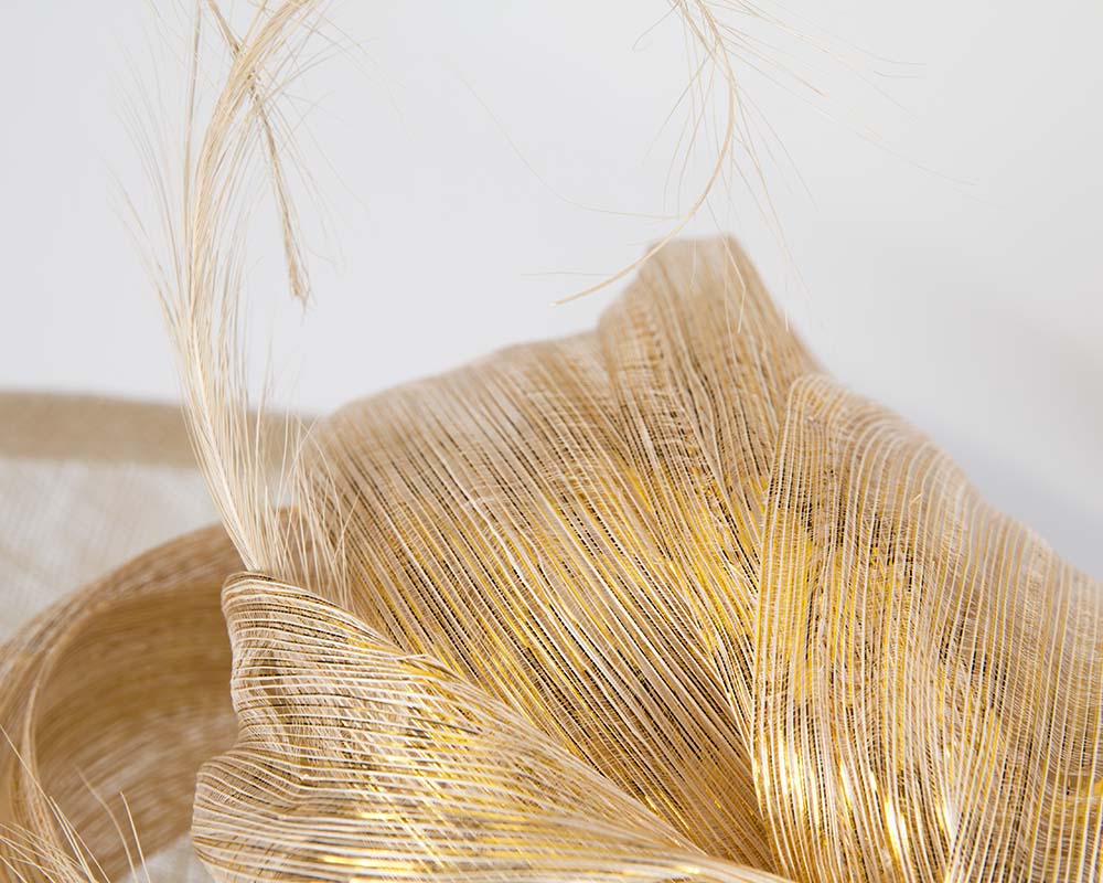 Exclusive large sinamay hat by Cupids Millinery-4