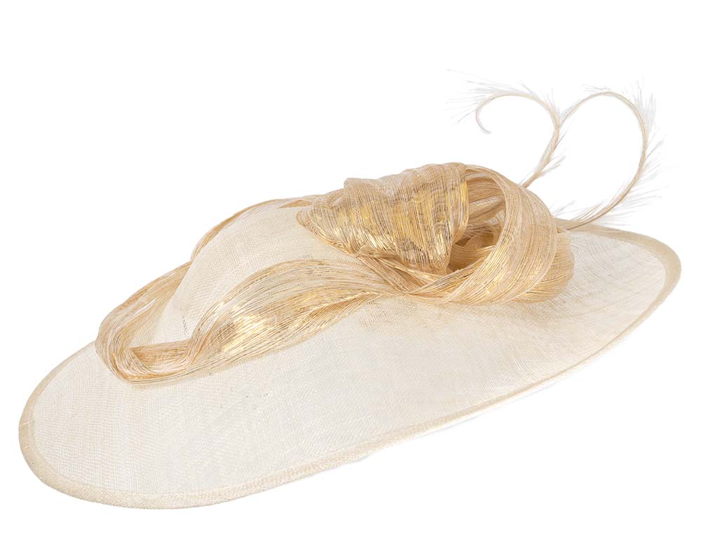 Exclusive large sinamay hat by Cupids Millinery-3