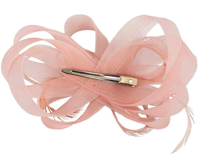Exlusive pink fascinator clip by Cupids Millinery-3