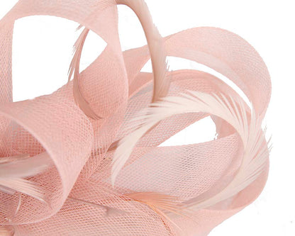 Exlusive pink fascinator clip by Cupids Millinery-2
