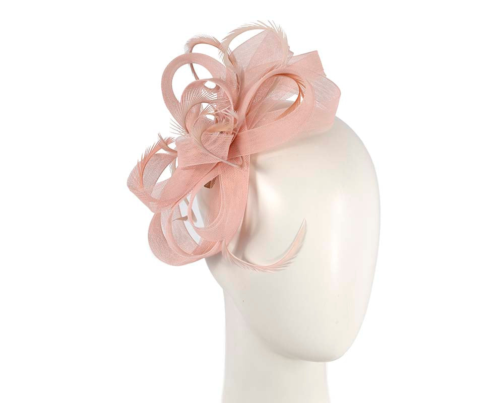 Exlusive pink fascinator clip by Cupids Millinery-0