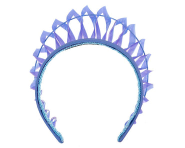 Exclusive blue crown fascinator-1