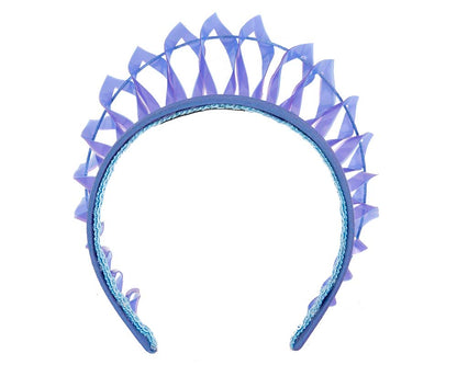 Exclusive blue crown fascinator-1