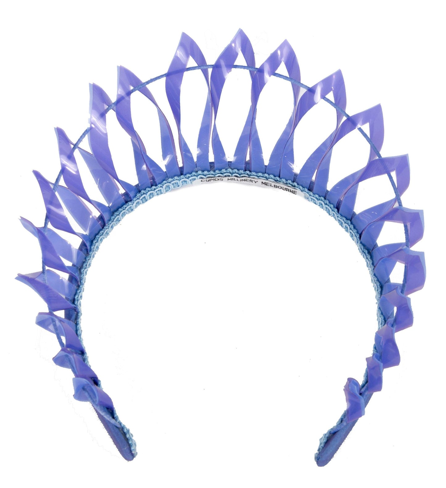 Exclusive blue crown fascinator-3