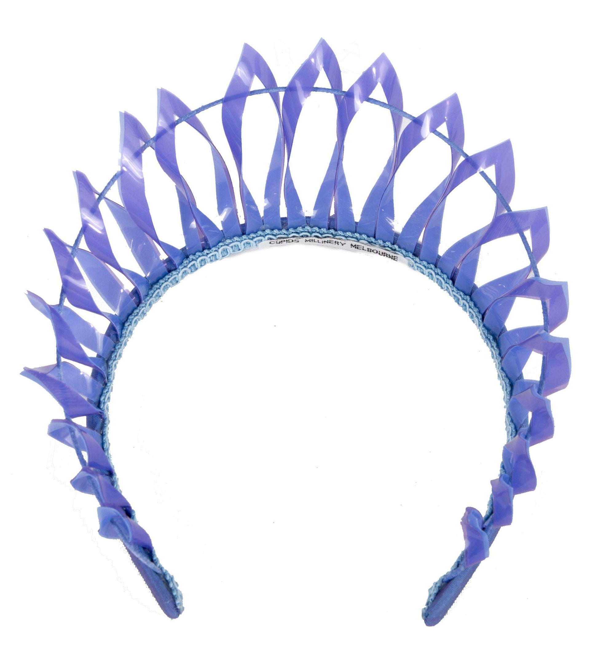 Exclusive blue crown fascinator-3