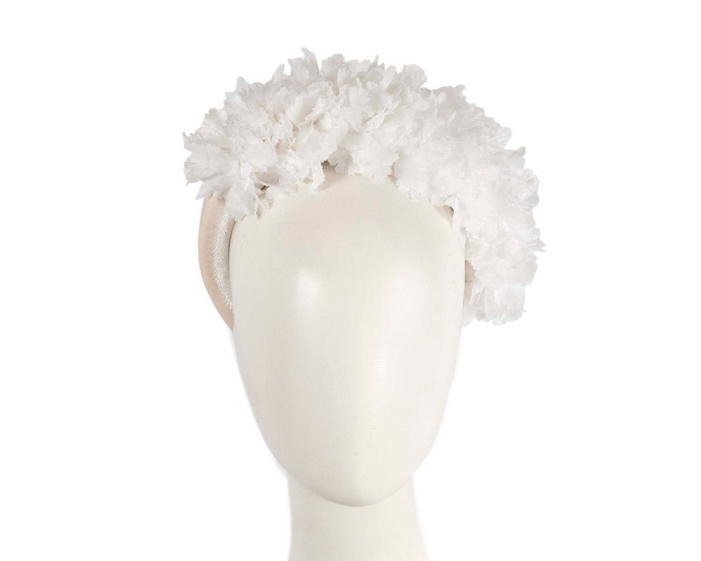 White flower headband-0