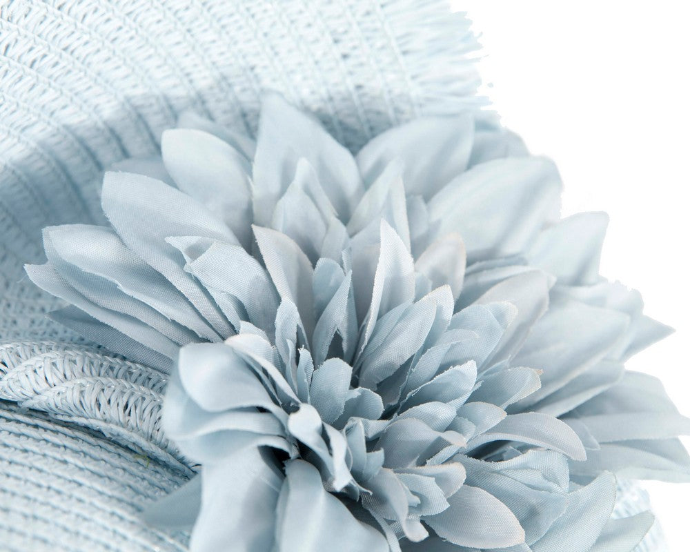 Limited Edition light blue fascinator-2