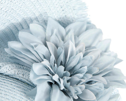 Limited Edition light blue fascinator-2