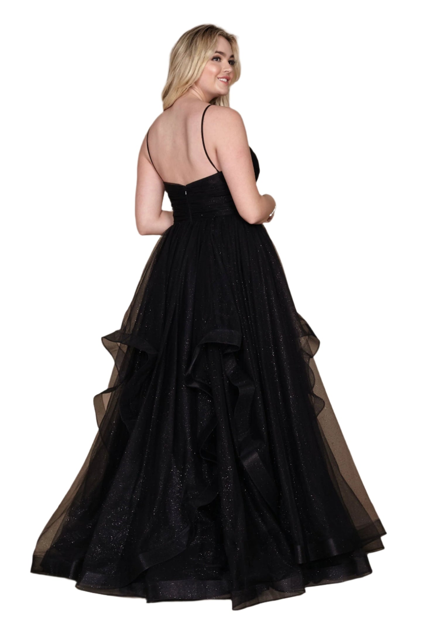 Dylan and Davids Sparkling Full-Length Formal Gown Ball Gown-4