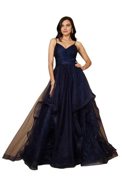 Dylan and Davids Sparkling Full-Length Formal Gown Ball Gown-6