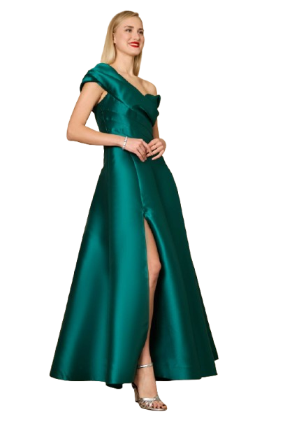 Dylan and Davids One-Shoulder Full-Length Formal Ball Gown Dress-4