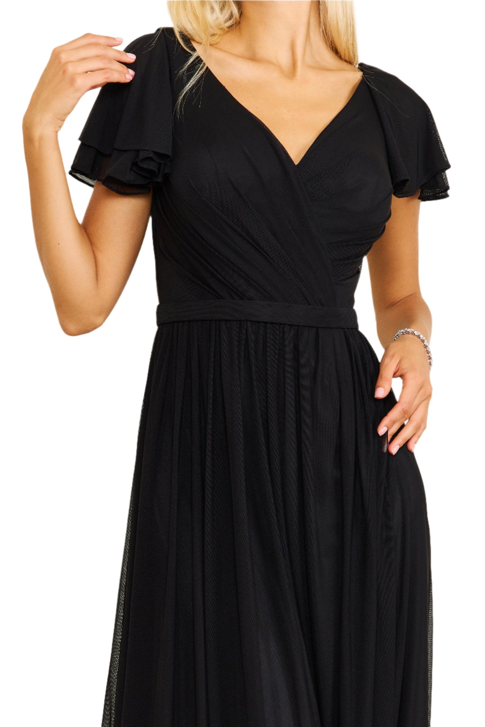 Dylan and Davids Short-Length Sleeve Formal Gown Mother of the Bride Dress-4