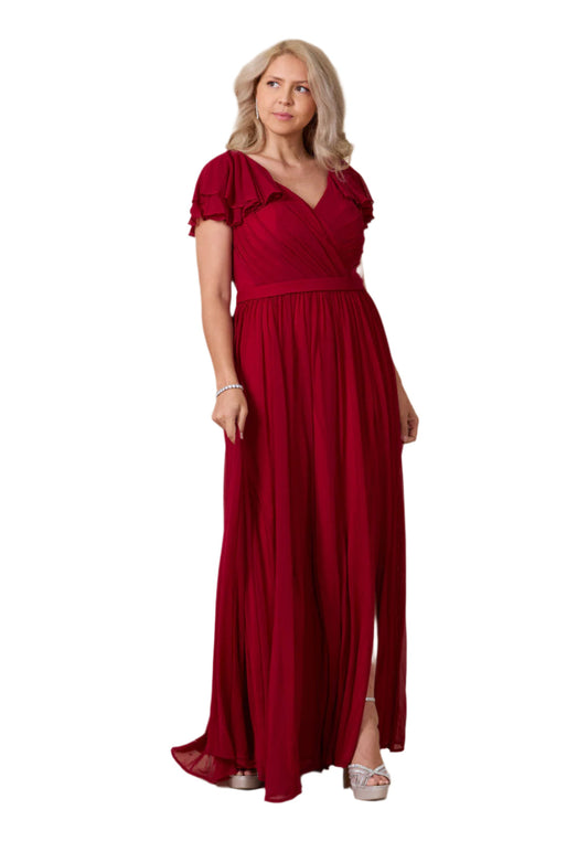 Dylan and Davids Short-Length Sleeve Formal Gown Mother of the Bride Dress-0