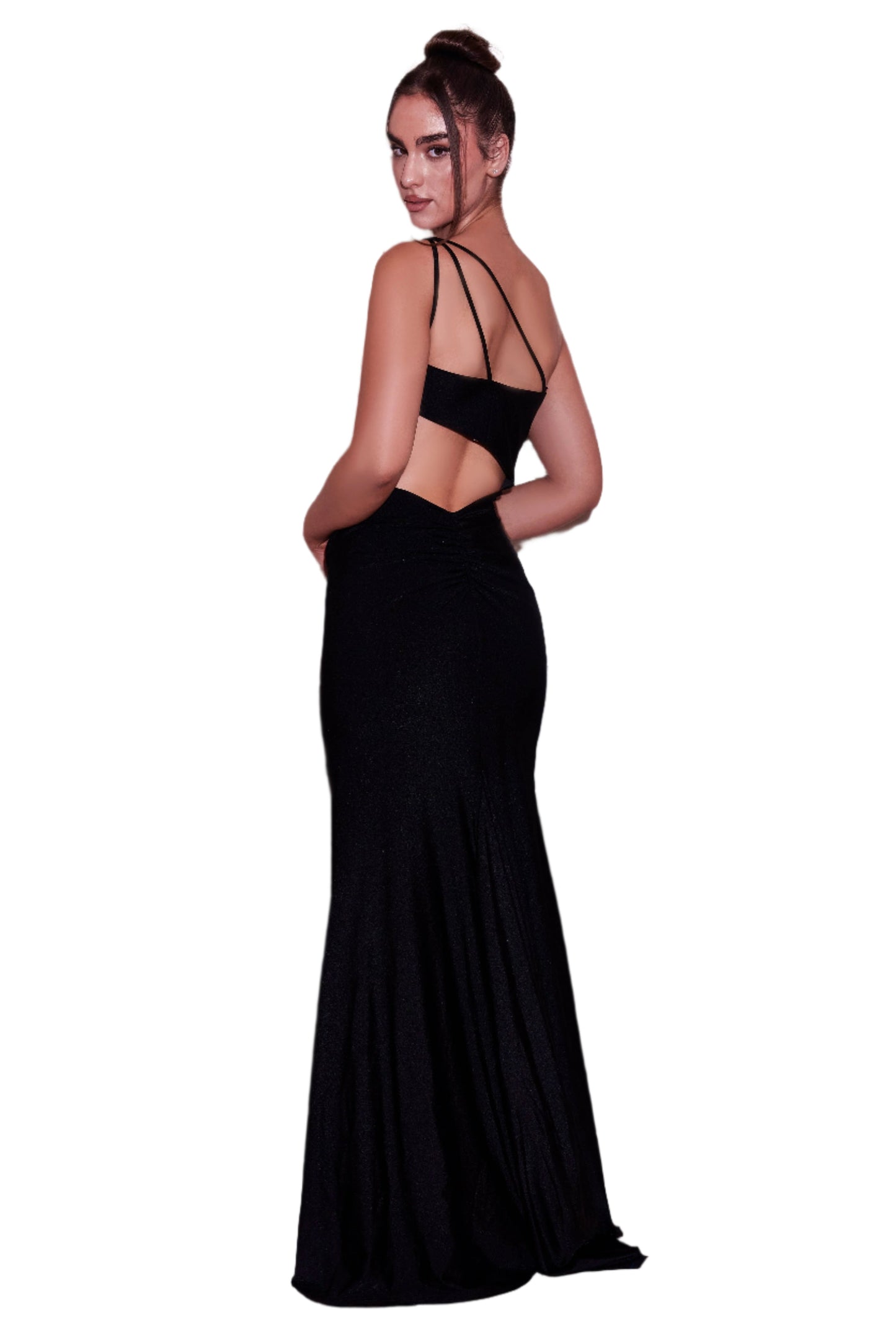 Kos Couture Side Cut Out Sexy Prom Formal Gown Dress-3