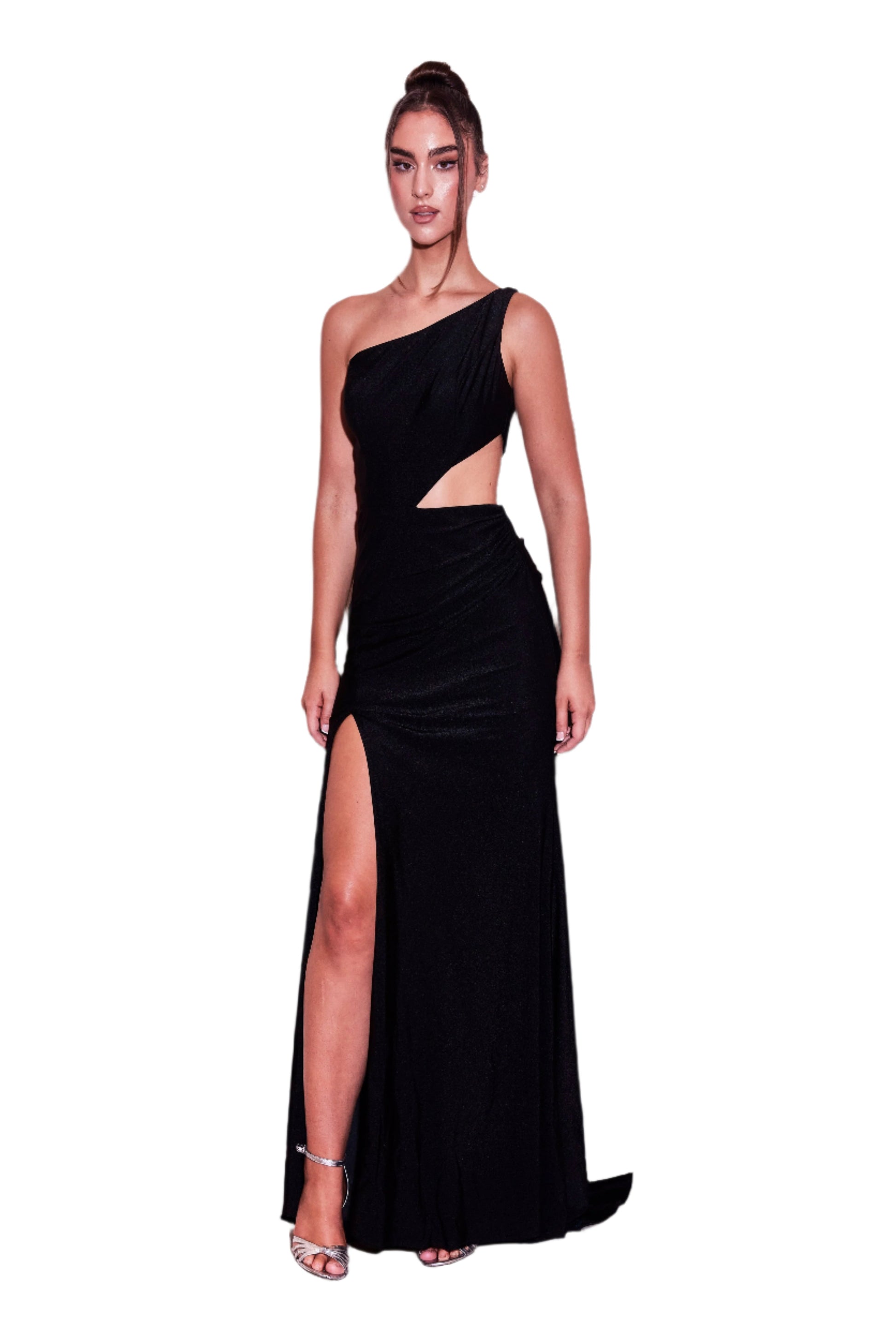 Kos Couture Side Cut Out Sexy Prom Formal Gown Dress-2