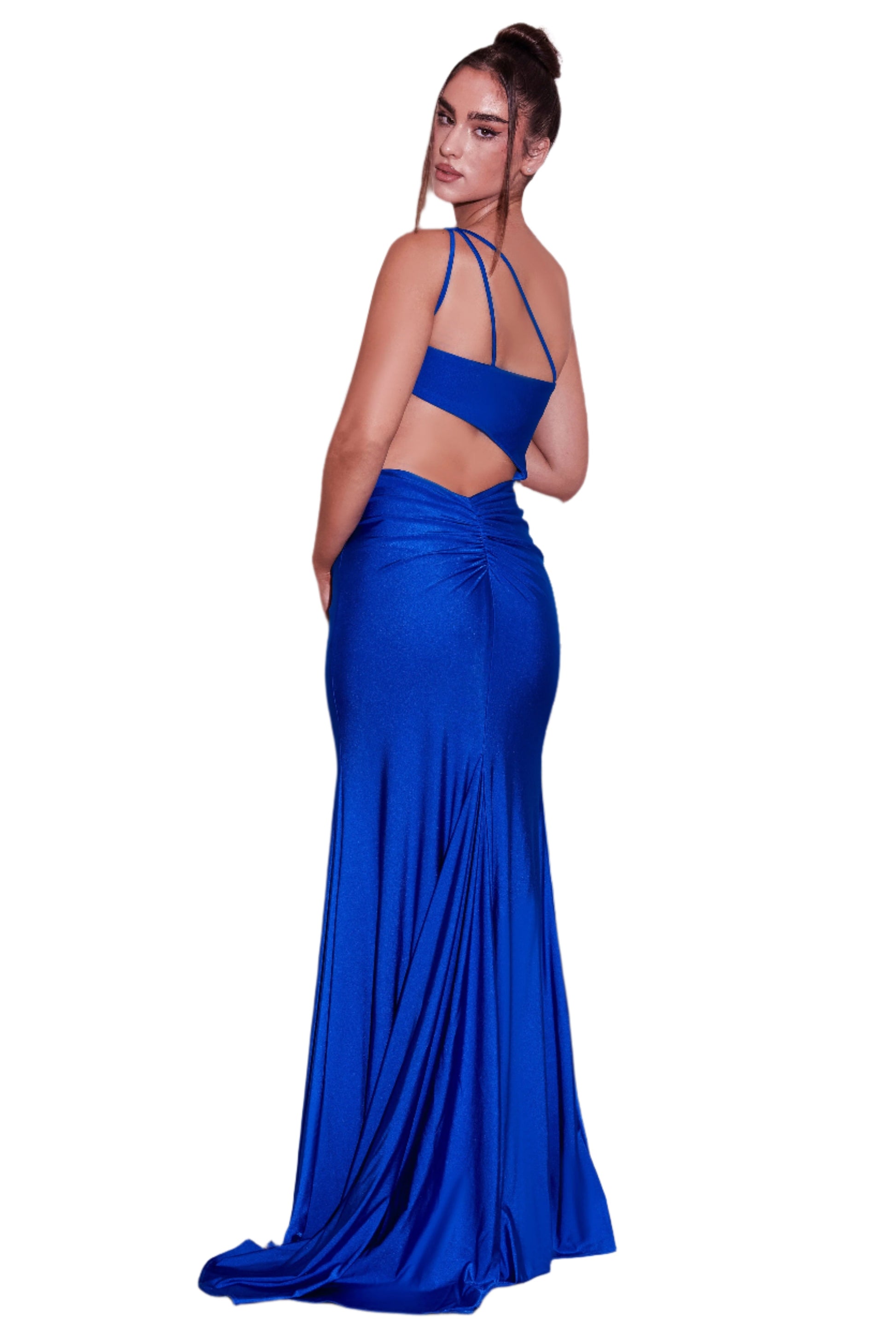 Kos Couture Side Cut Out Sexy Prom Formal Gown Dress-1