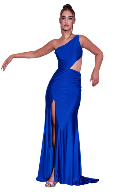 Kos Couture Side Cut Out Sexy Prom Formal Gown Dress-0
