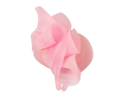 Pink winter racing fascinator by Fillies Collection-3