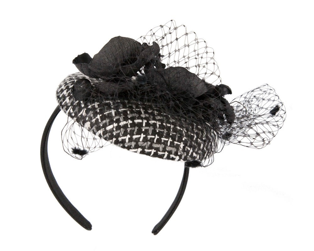 Winter racing pillbox fascinator by Fillies Collection